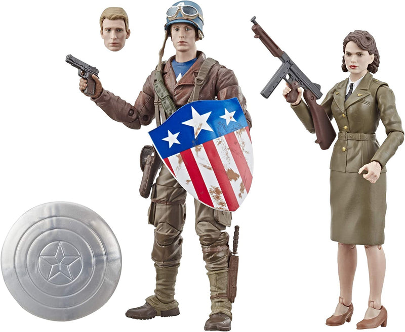 Marvel Legends Series - Captain America And Peggy Carter