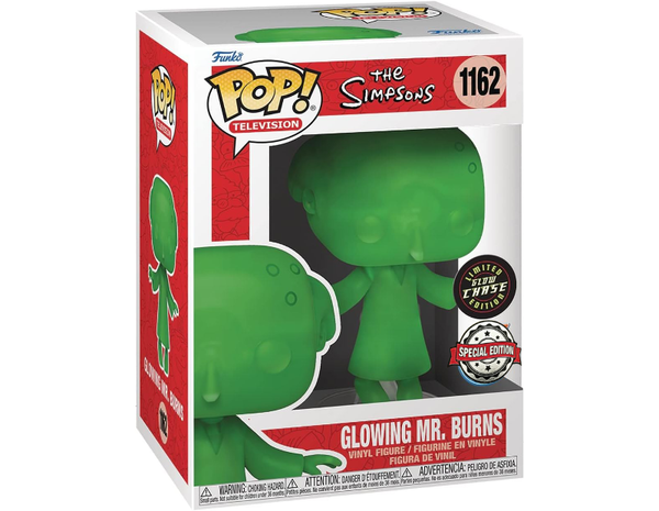 Funko Pop! Glowing Mr. Burns Special Edition Chase No. 1162