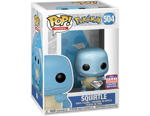 Funko POP! Pokémon | Squirtle Diamond Collection 2021 No. 504