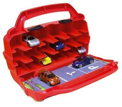 Car Carry Case - Red Storage Case for Hot Wheels