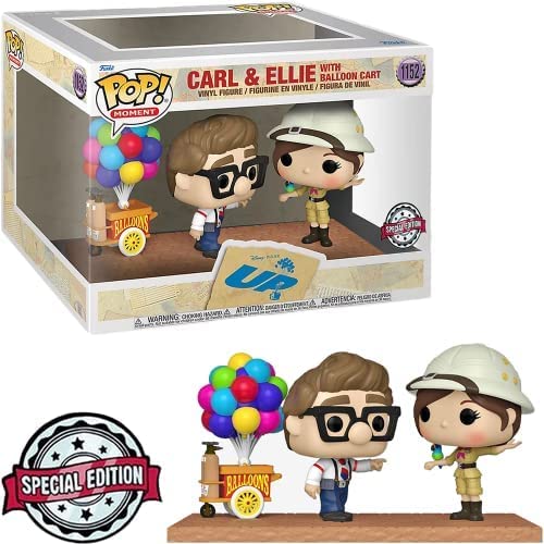 Funko POP! Disney Pixar Up Carl & Ellie met Ballonnen kraam No. 1152