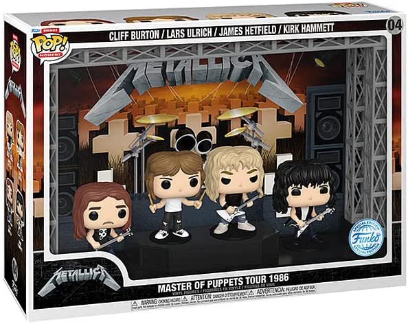 Funko POP! Moment Deluxe: Metallica Master of puppets Tour (1986)