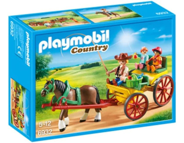 Playmobil Country - Paardenwagen met kinderen en chauffeur 6932