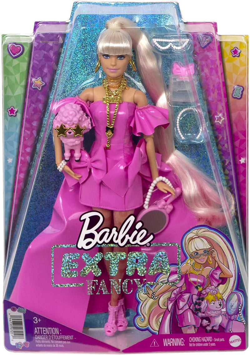 Barbie [Extra] Fancy - Pop in roze jurk met puppy
