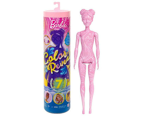 Barbie Color Reveal pop with 7 Surprises - GTR95