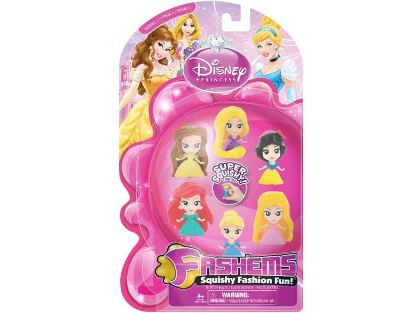 Disney - Disney Princess - Fash'ems Squishy Fashion Fun!