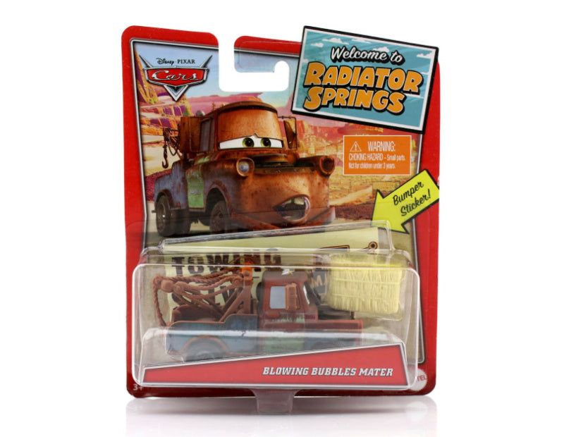 Disney Pixar Cars - Blowin Bubbles Mater - Radiator Springs