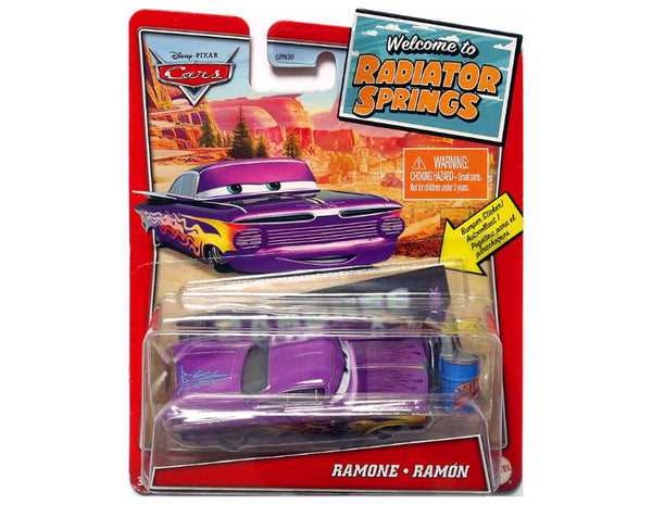 Disney Pixar Cars - Ramone met Oliekan - Radiator Springs