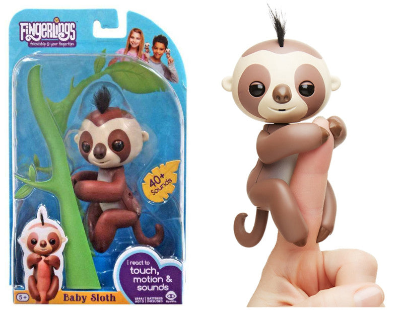Fingerlings - Baby Sloth Kingsley