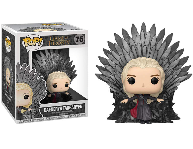 Funko POP- Game of Thrones - Daenerys Targaryen on the Iron Throne No. 75