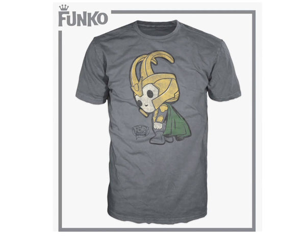 Funko POP! Tees - Marvel Collector Corps - Loki T-Shirt No. 01