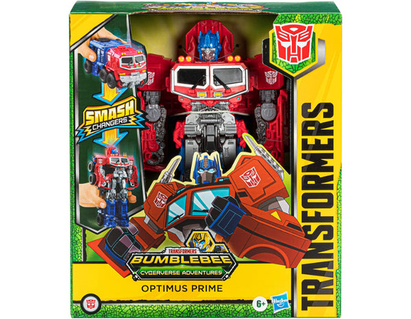 Transformers Bumblebee Cyberverse - Smash Changer Optimus Prime