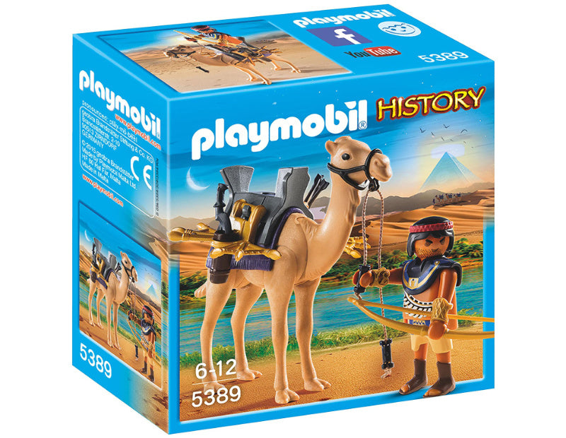 Playmobil - History - Egyptischee Krijger met Dromedaris - 5389