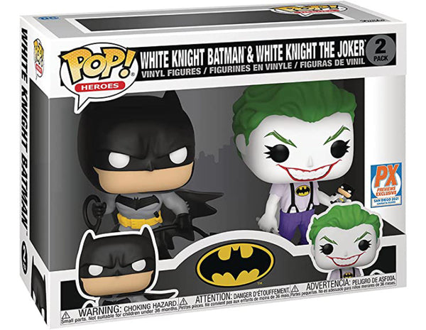 Funko POP! - White Knight Batman & White Knight the Joker | 2 Pack