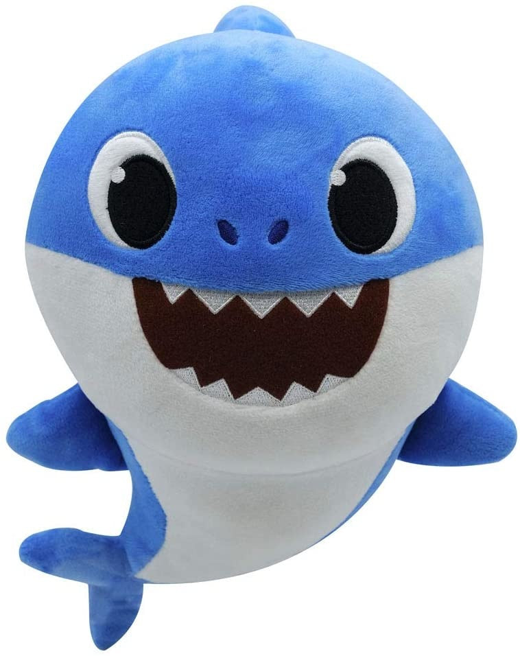 PinkFong - Baby Shark - Dad Shark Singing Plush Toy - Blue