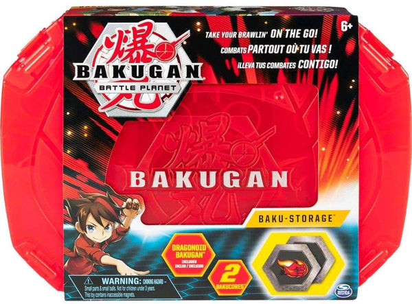 Bakugan - Bakugan Opbergkoffer (rood) - Dragonoid