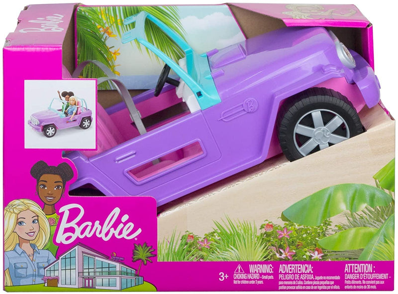 Barbie - Barbie Beach Jeep Purple