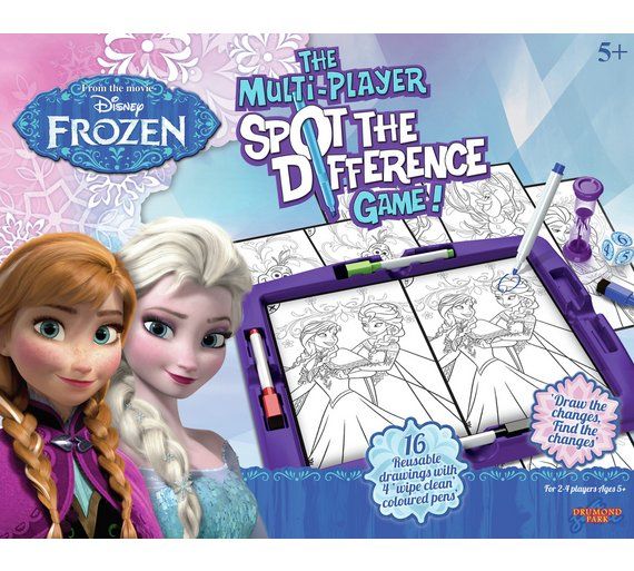 Disney Frozen - Zoek de Verschillen (Spot the Difference)