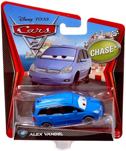 Disney Pixar Cars - Alex Vandel Chase Opel Zafira