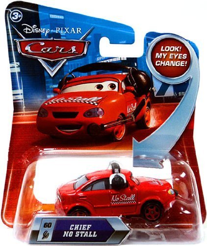 Disney Pixar Cars - Chief no Stall (Look my eyes change!)