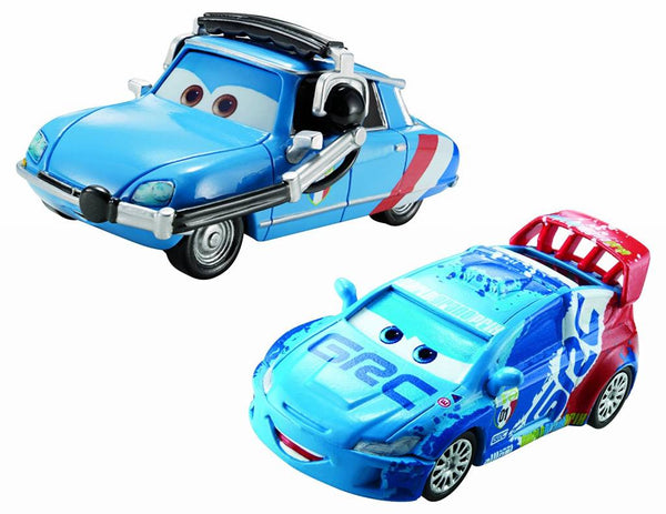 Disney Pixar Cars - Raoul Caroule & Bruno Motoreau (2-Pack)