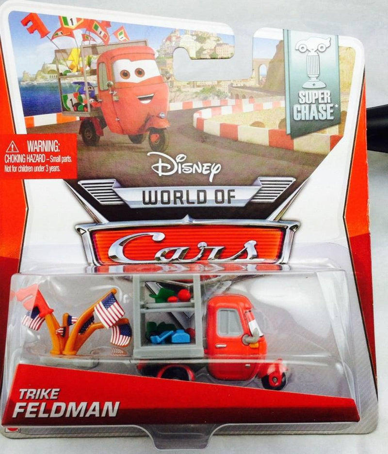 Disney Pixar Cars - Trike Feldman *Super Chase*