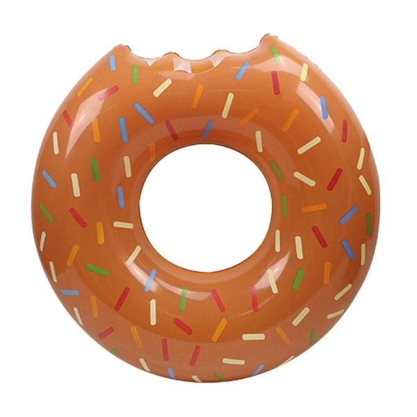 Inflatable ring Mega Donut Brown (119 cm)