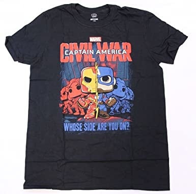 Funko - Marvel Collector Corps - Captain America Civil War T-Shirt