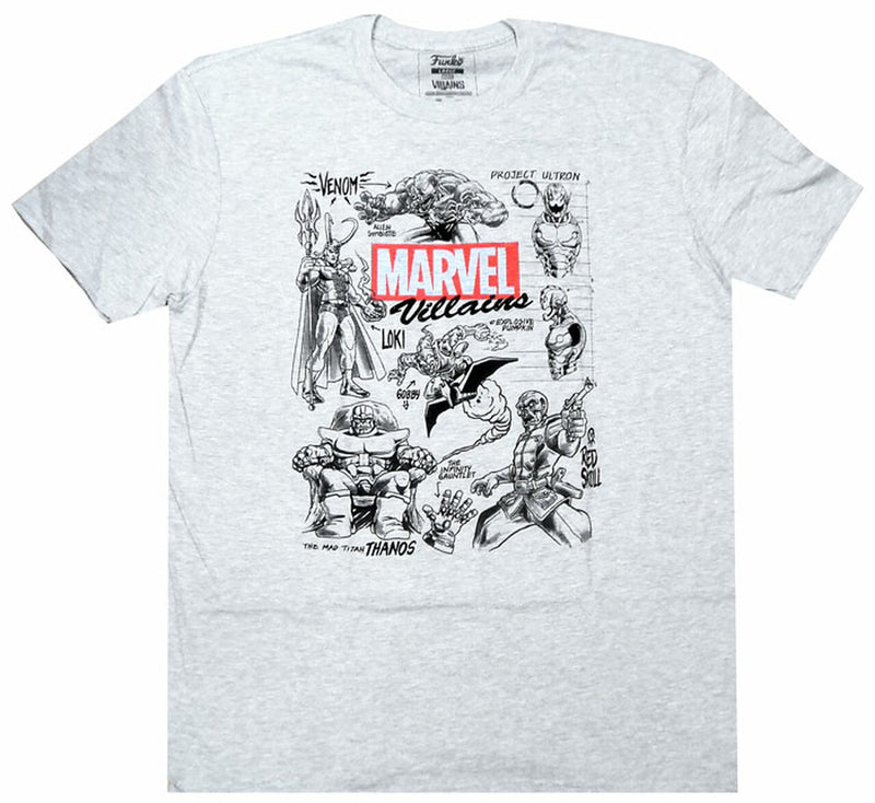 Funko - Marvel Collector Corps - Marvel Villains T-Shirt