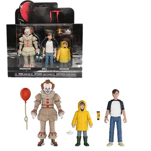 Funko Action Figures - IT - Pennywise, Bill, and Georgie (3-Pack)