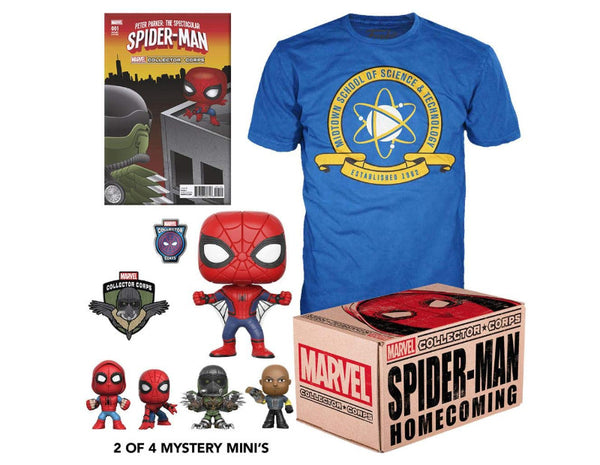 funko marvel collector corps Spider-Man Homecoming
