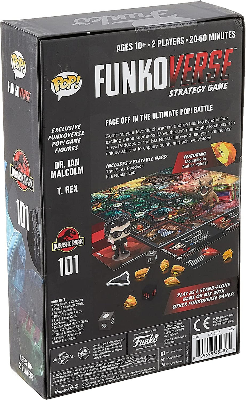 Funko Games - FunkoVerse - Jurassic Park Board Game | English Version