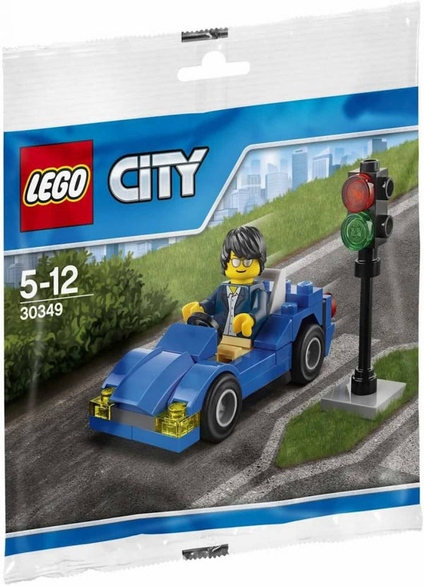 Lego City - Sports Car & Traffic Light - 30349