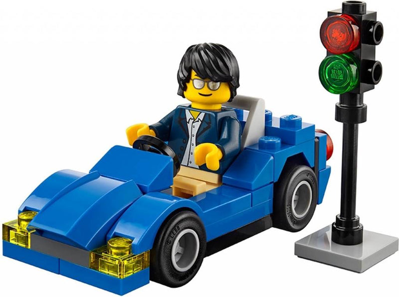 Lego City - Sportauto & Stoplicht - 30349