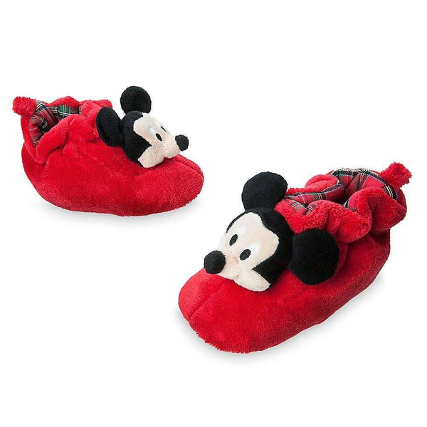 Mickey mouse slofjes rood maat 16