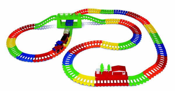 Neo Tracks - Flexible Track Set - Trein Set