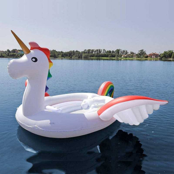 Inflatable Island XXL (6 persons) - Unicorn