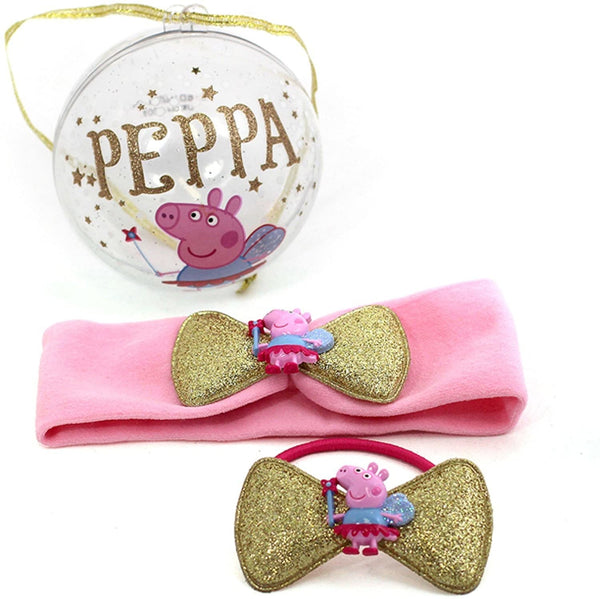 Peppa Pig - Haarband en Haarelastiek