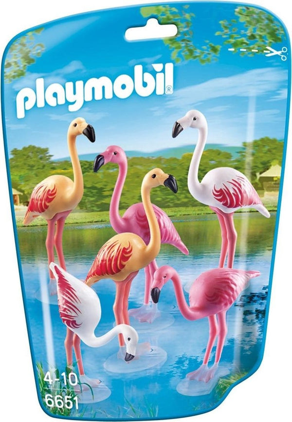 Playmobil - 6651 - Group of flamingos