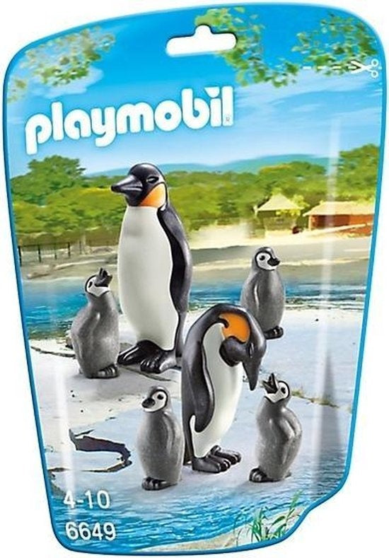 Playmobil - 6649 - Penguins With Boy