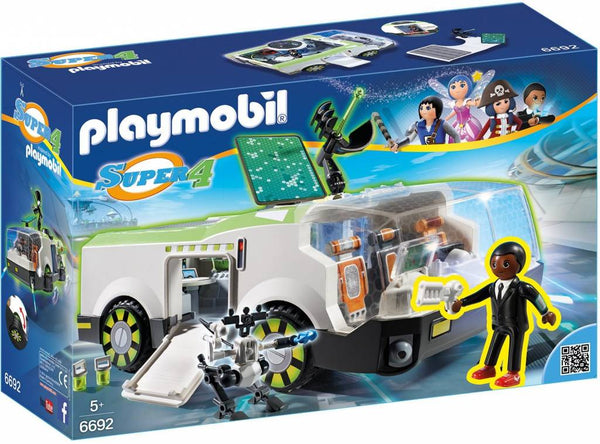 Playmobil - Super4 - Techno Chameleon with Gene 6692