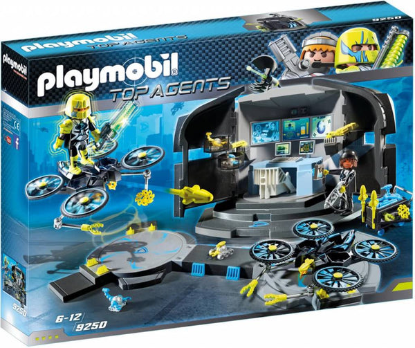 Playmobil - Top Agents - Dr. Drone's Commando centrum 9250