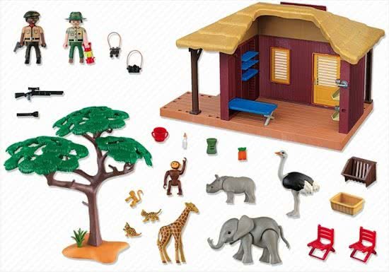 Playmobil - Wildlife Safari Hut 5907